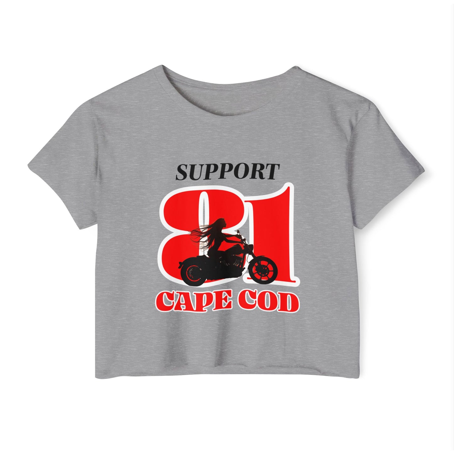 Support 81 Cape Cod Women's Crop Top T-Shirt