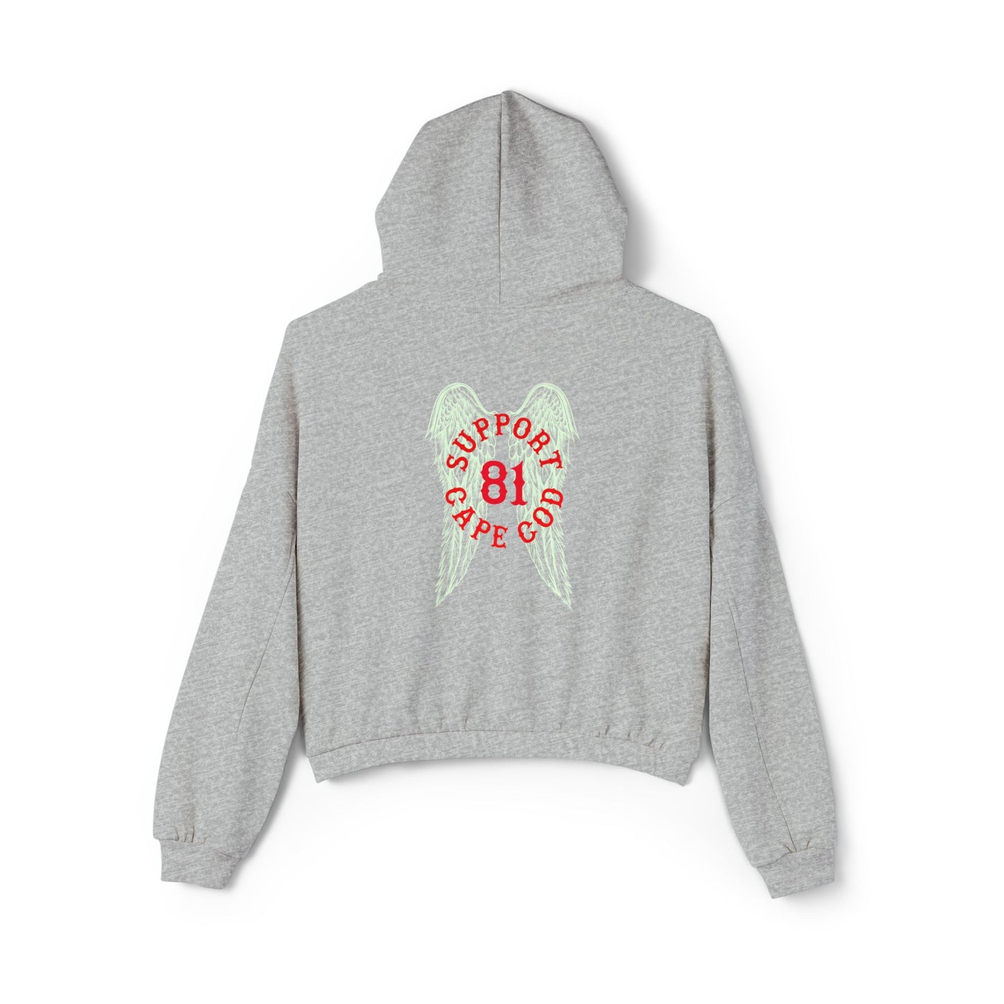 81 Cape Cod Wings Women's Cinched Bottom Hoodie