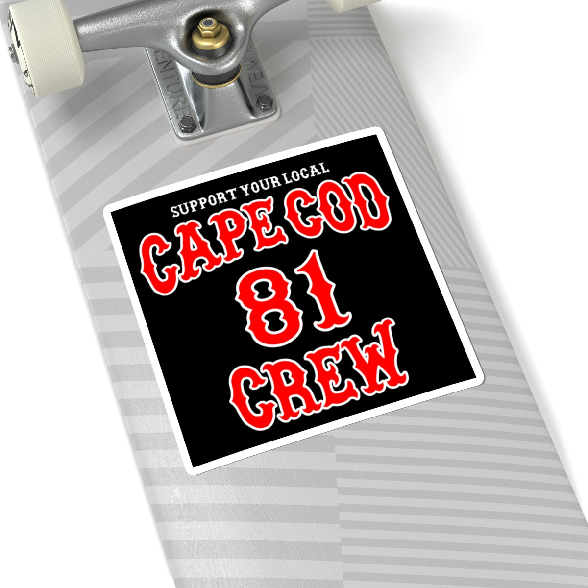 Support your local Cape Cod Crew Stickers