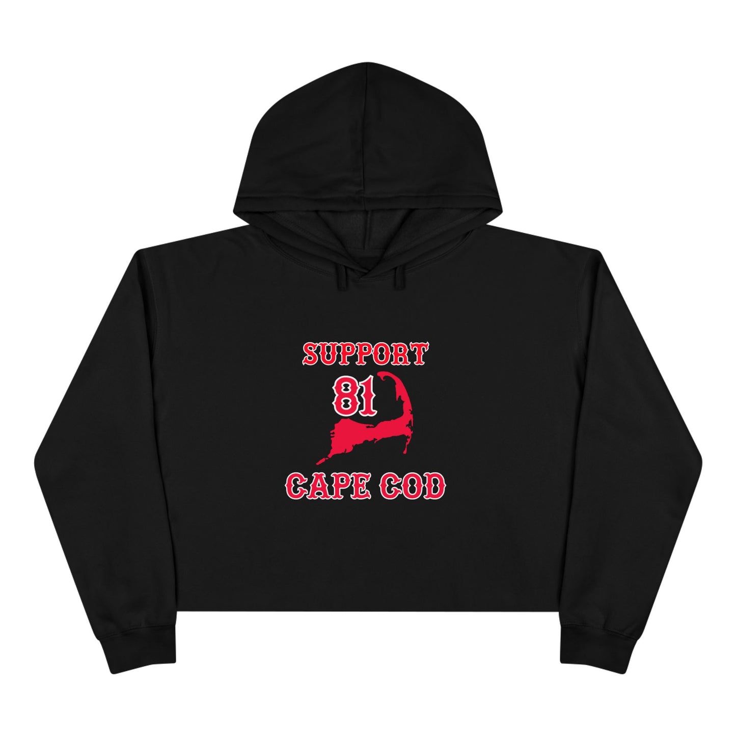 Support Cape Cod Crop Hoodie - Casual Comfort with a Stylish Flair