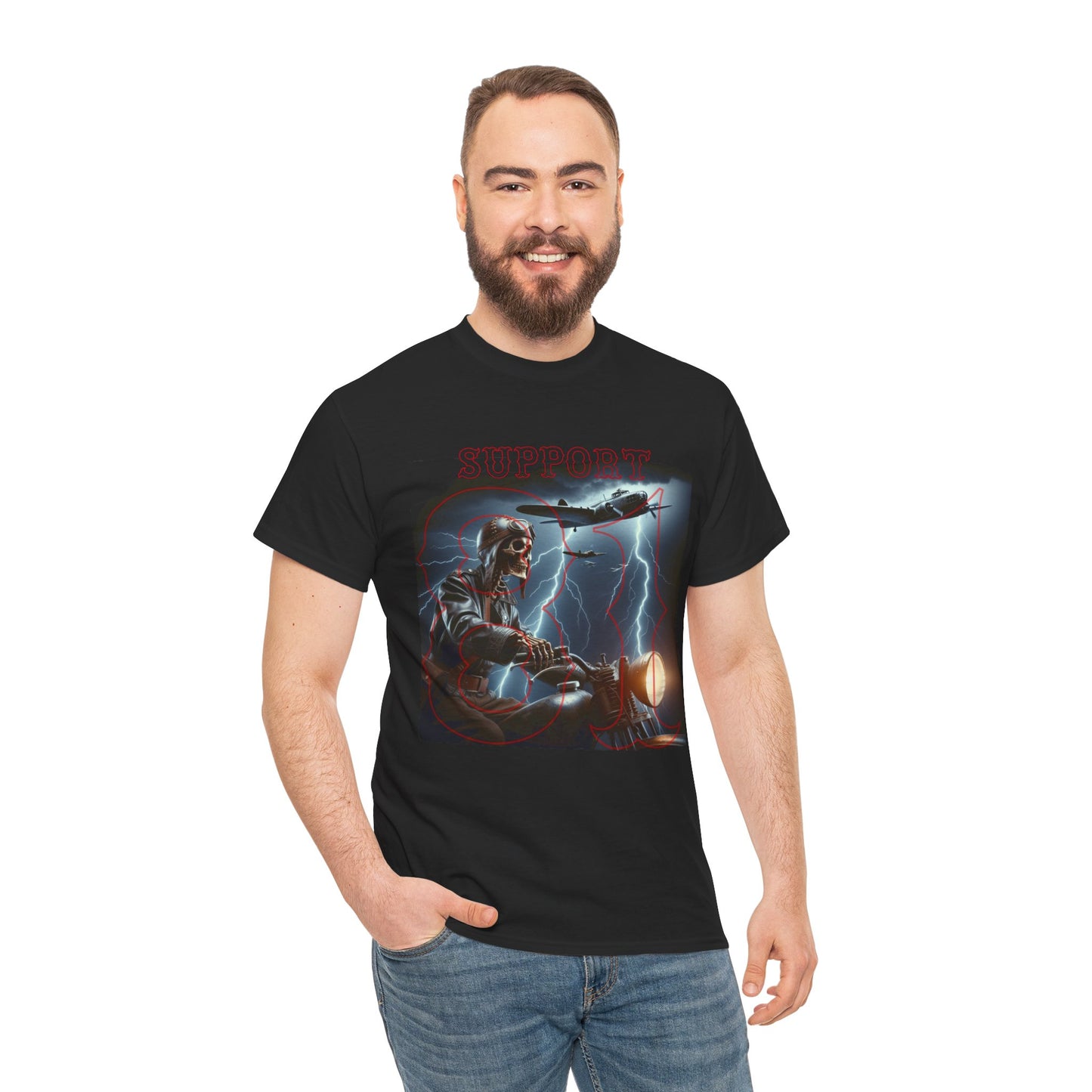 Riders of the Storm Heavy Cotton Tee