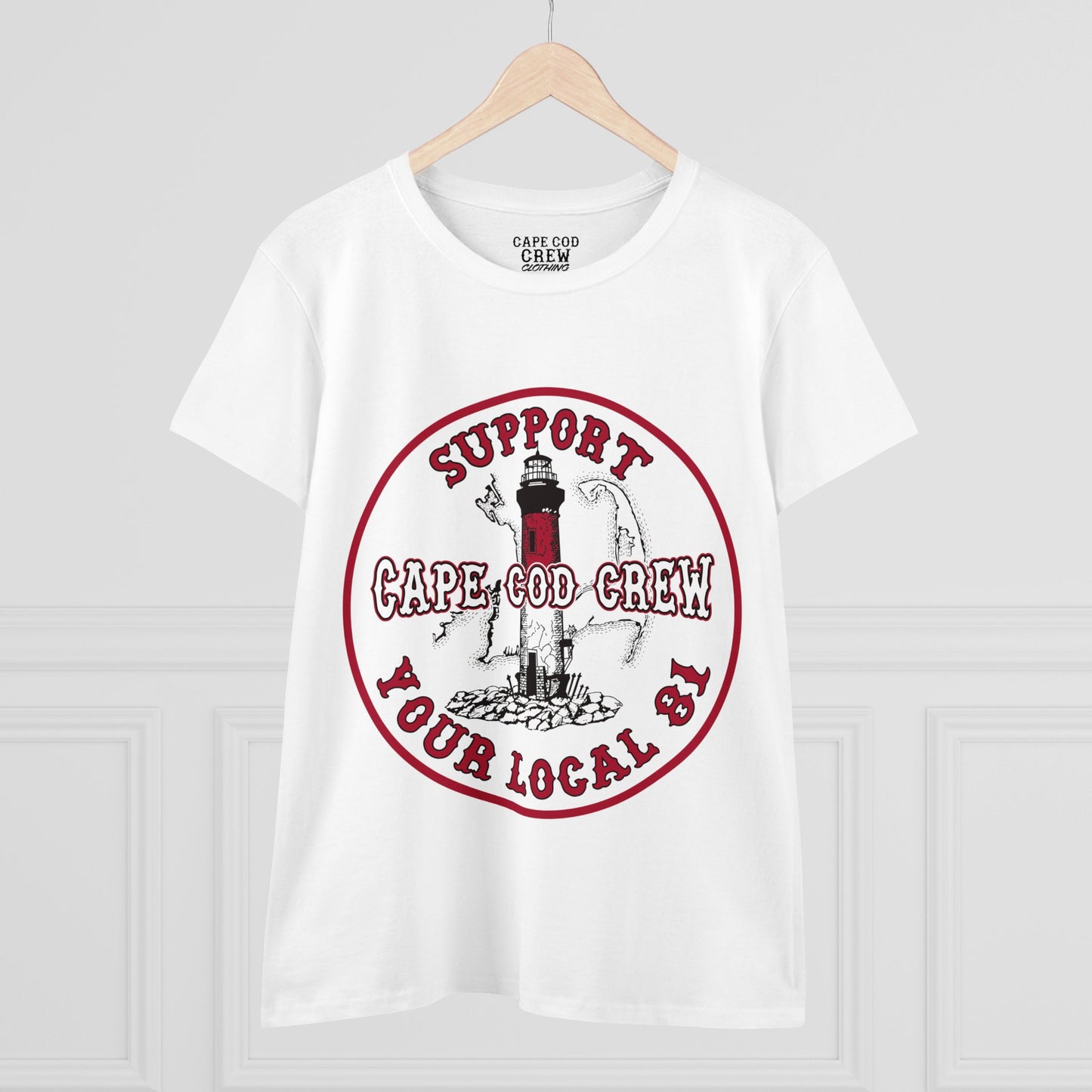 Cape Cod Crew Women's Graphic Tee - Support Your Local 81