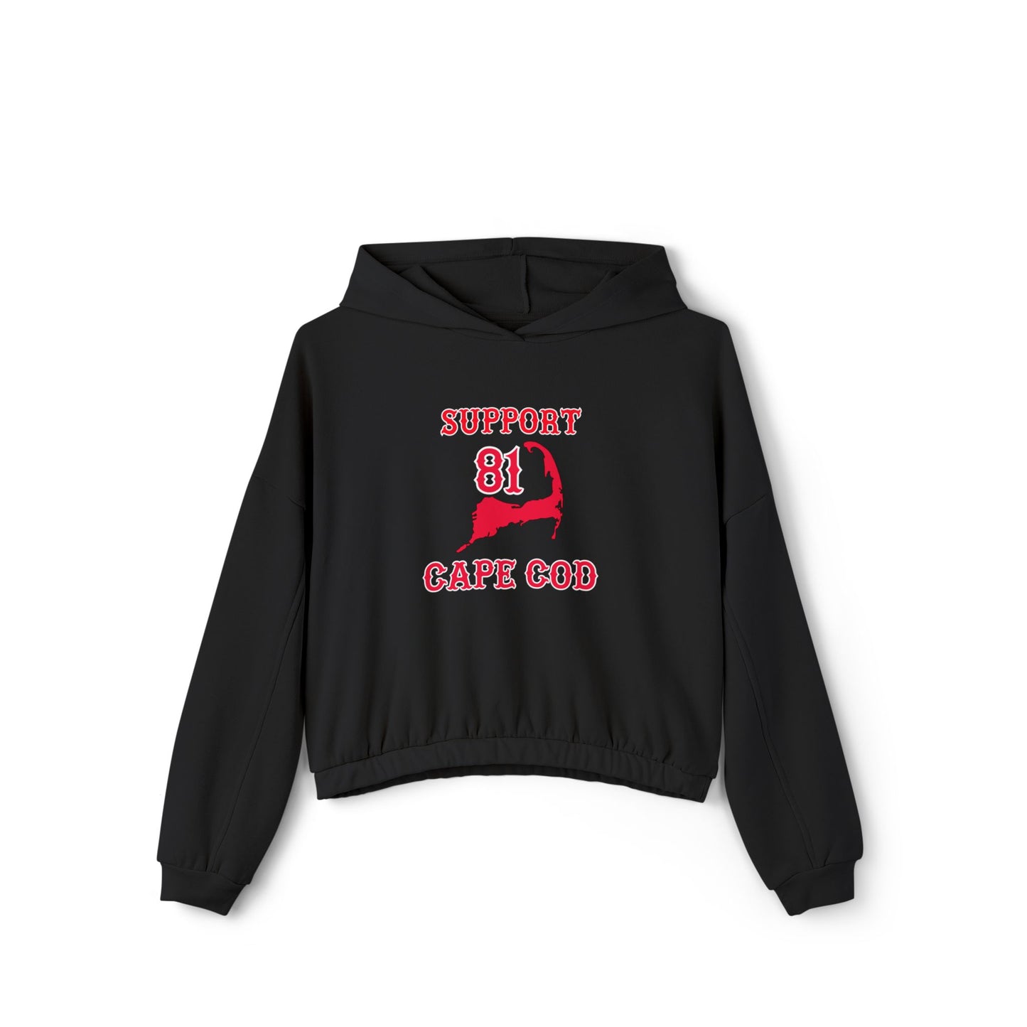 81 Cape Cod Wings Women's Cinched Bottom Hoodie