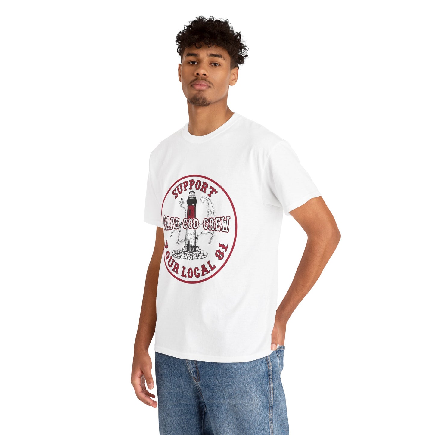 Cape Cod Crew Support Tee