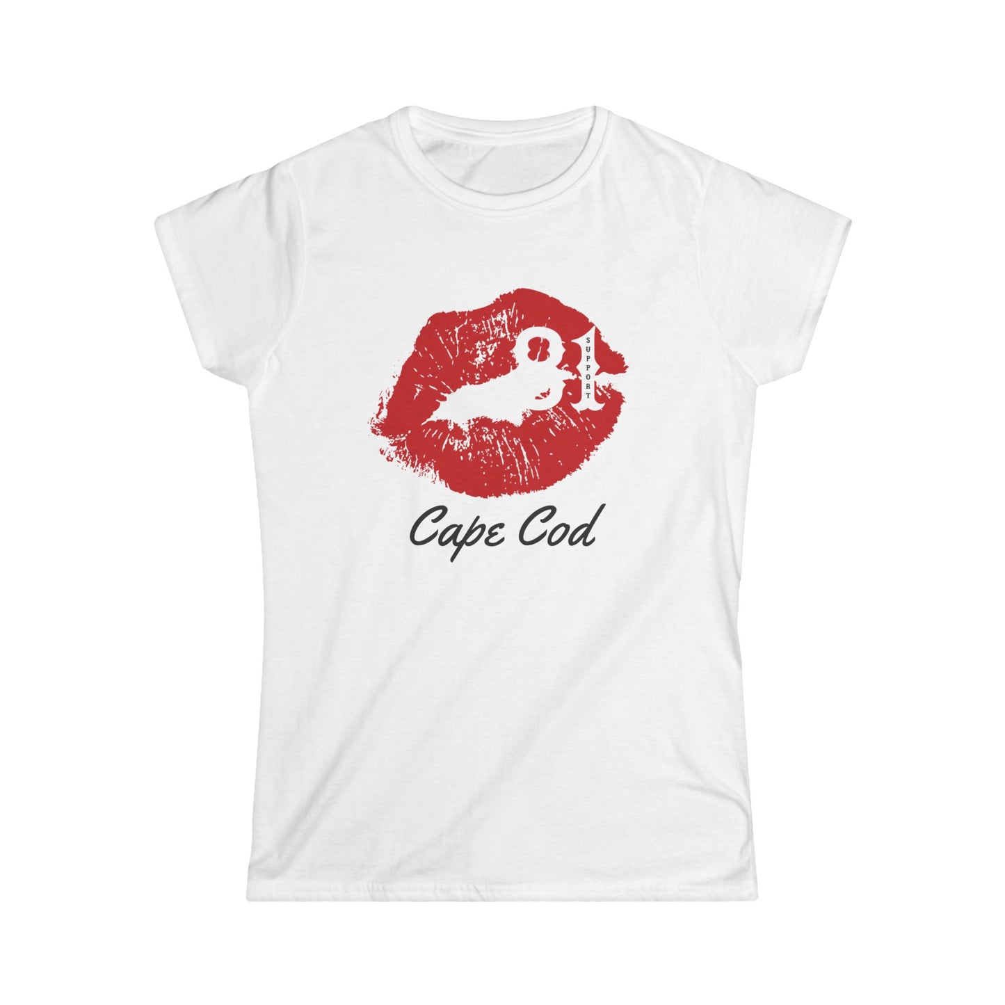 Support 81 Kiss Women's Softstyle Tee