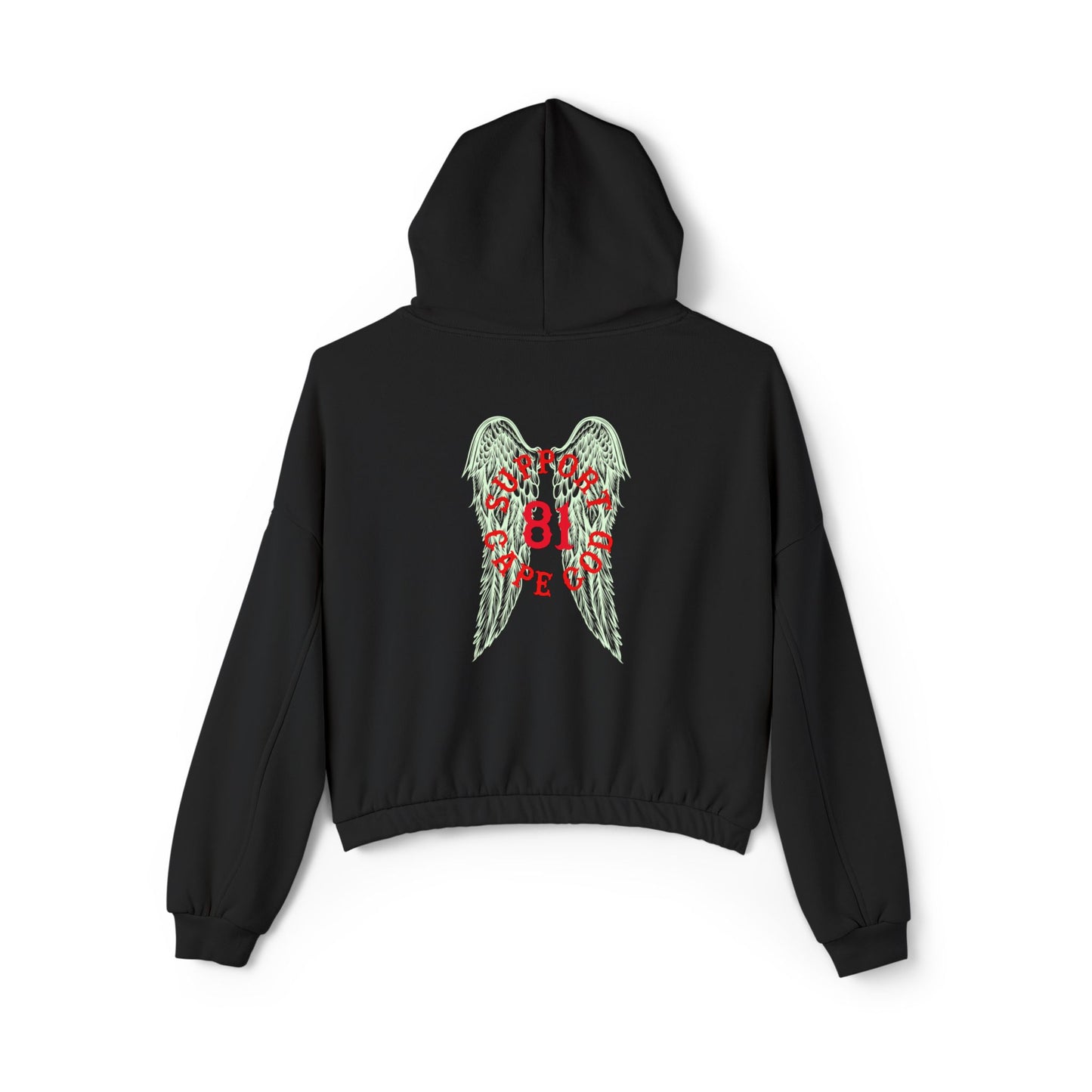 81 Cape Cod Wings Women's Cinched Bottom Hoodie