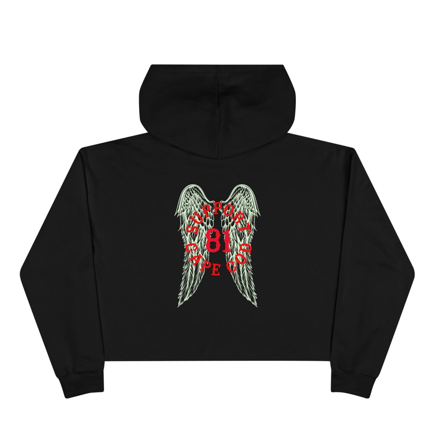 Support Cape Cod Crop Hoodie - Casual Comfort with a Stylish Flair