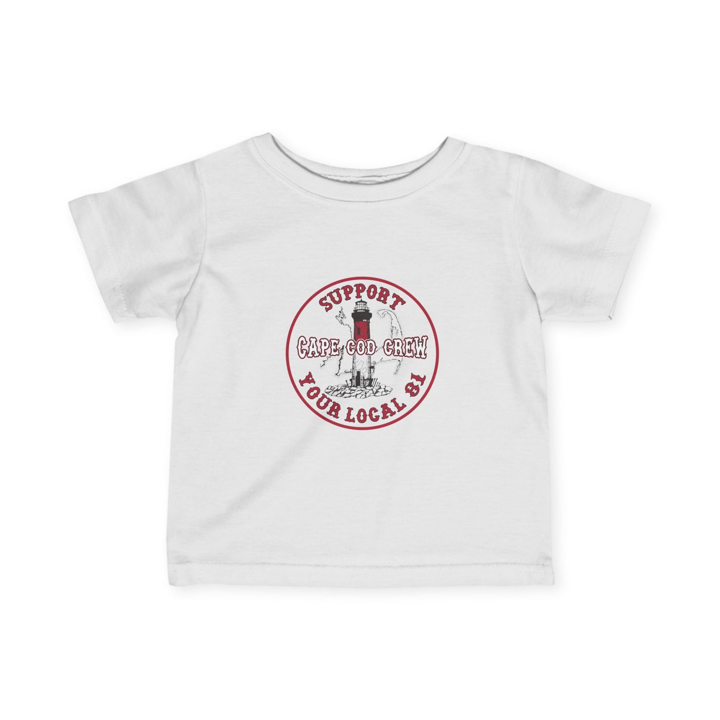 Support Your Local Crew Infant Fine Jersey Tee