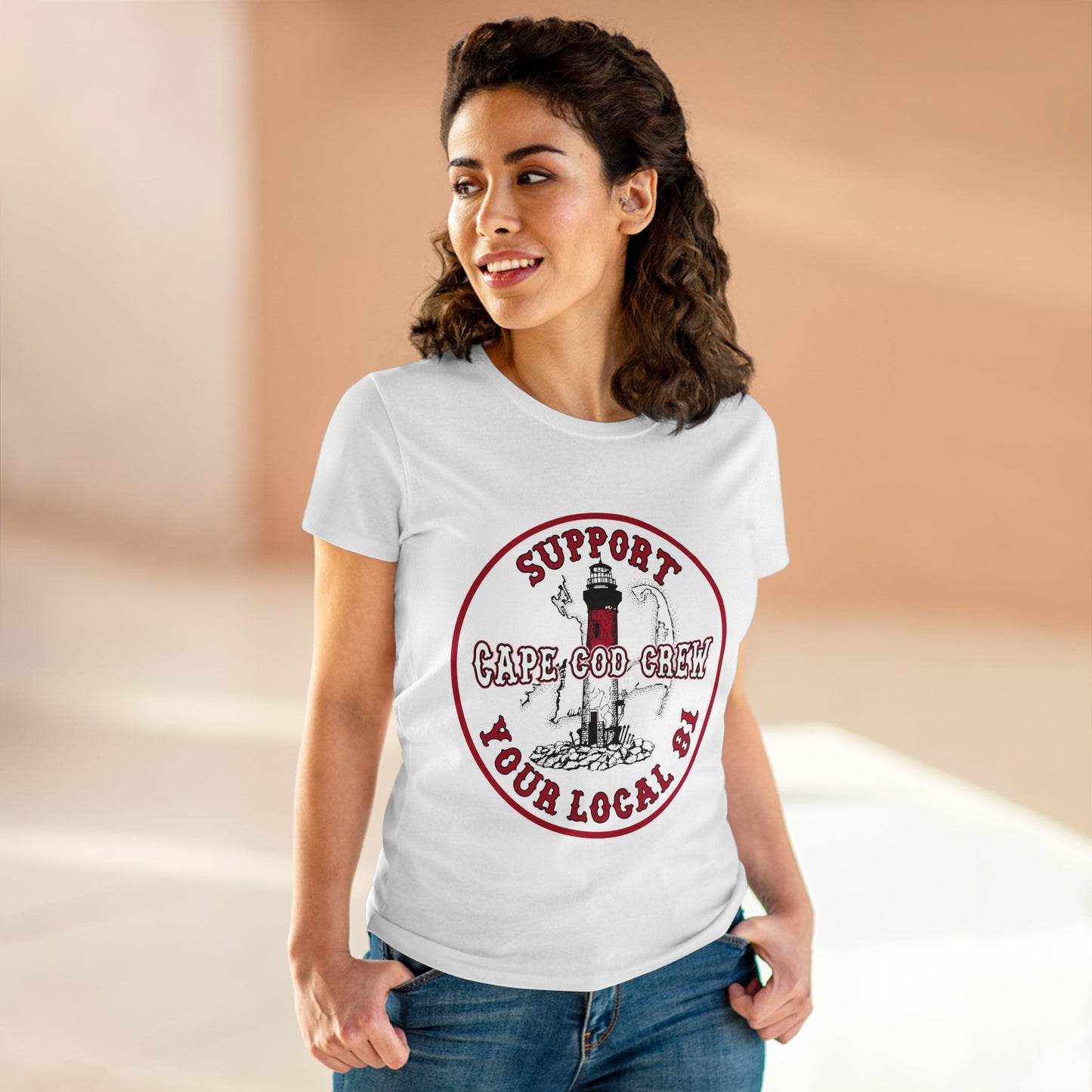 Cape Cod Crew Women's Graphic Tee - Support Your Local 81