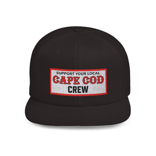 Support Cape Cod Crew Flat Bill Snapback