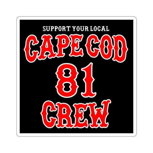 Support your local Cape Cod Crew Stickers