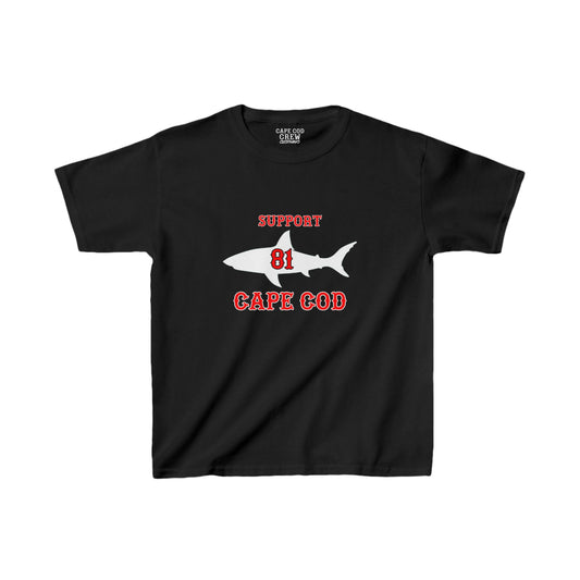 Support Cape Cod Kids Tee - Big Shark Design