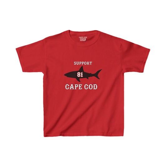 Kids Shark Theme Cotton Tee