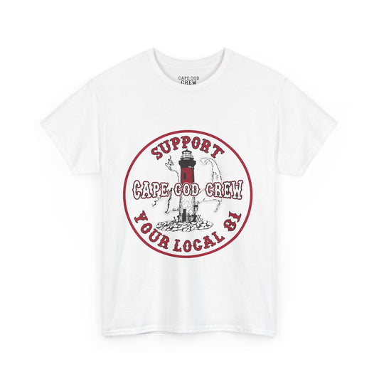 Cape Cod Crew Support Tee
