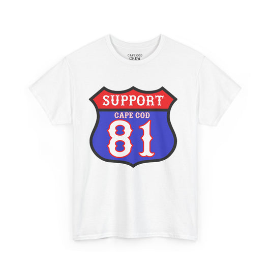 Route 81 Cape Cod  Heavy Cotton Tee