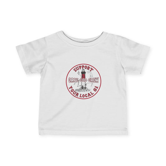 Support Your Local Crew Infant Fine Jersey Tee
