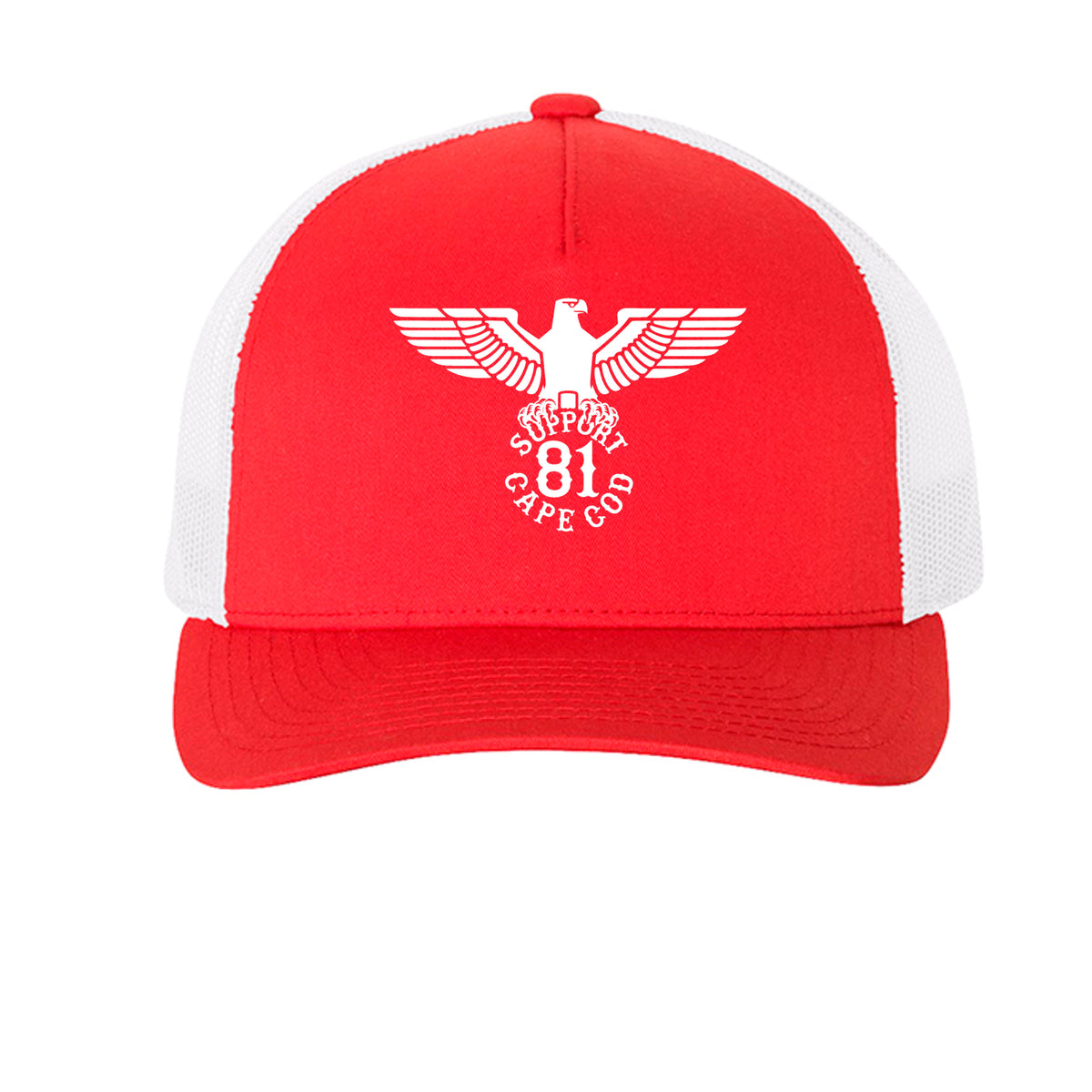 Red/ White - 6506 - FRONT